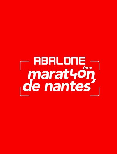 Affiche de la compétition Abalone Marathon de Nantes