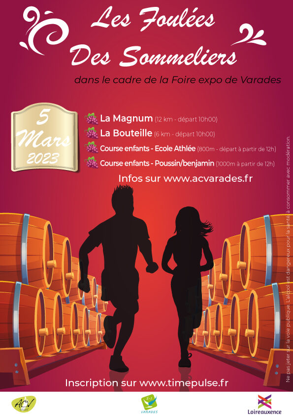 Affiche de la compétition Foulées des sommeliers