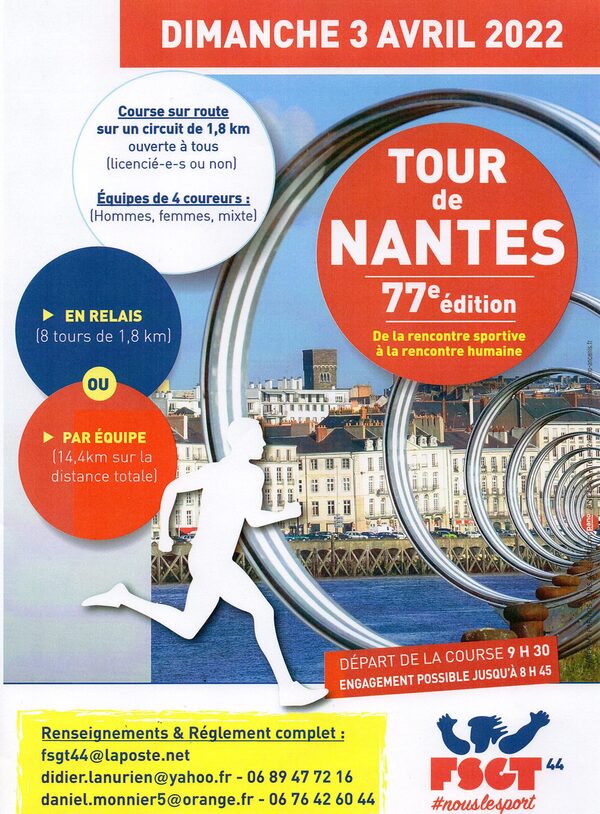 Affiche de la compétition Tour de Nantes