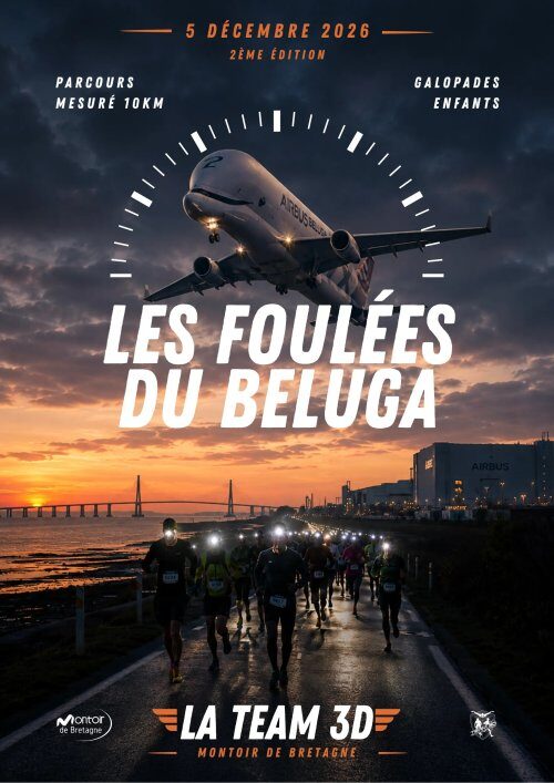 Affiche de la compétition Les Foulées du Béluga