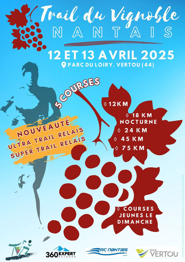 Affiche de la compétition Trail du Vignoble Nantais