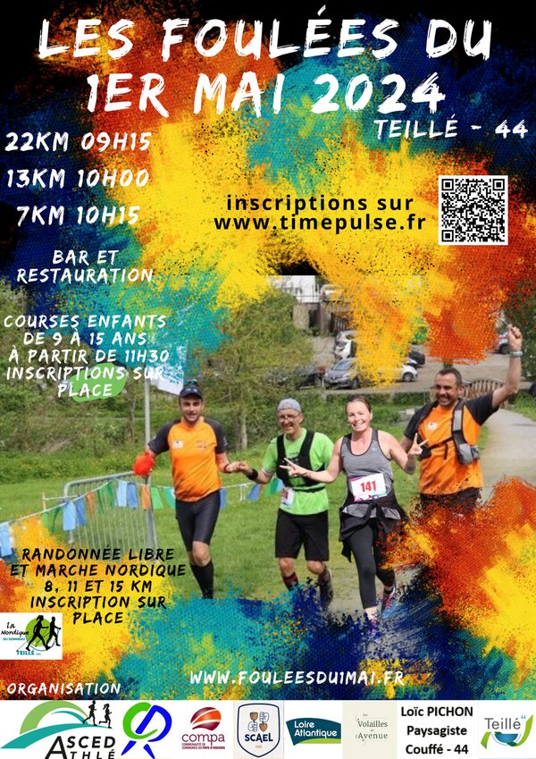 Affiche de la compétition Foulées du 1er mai