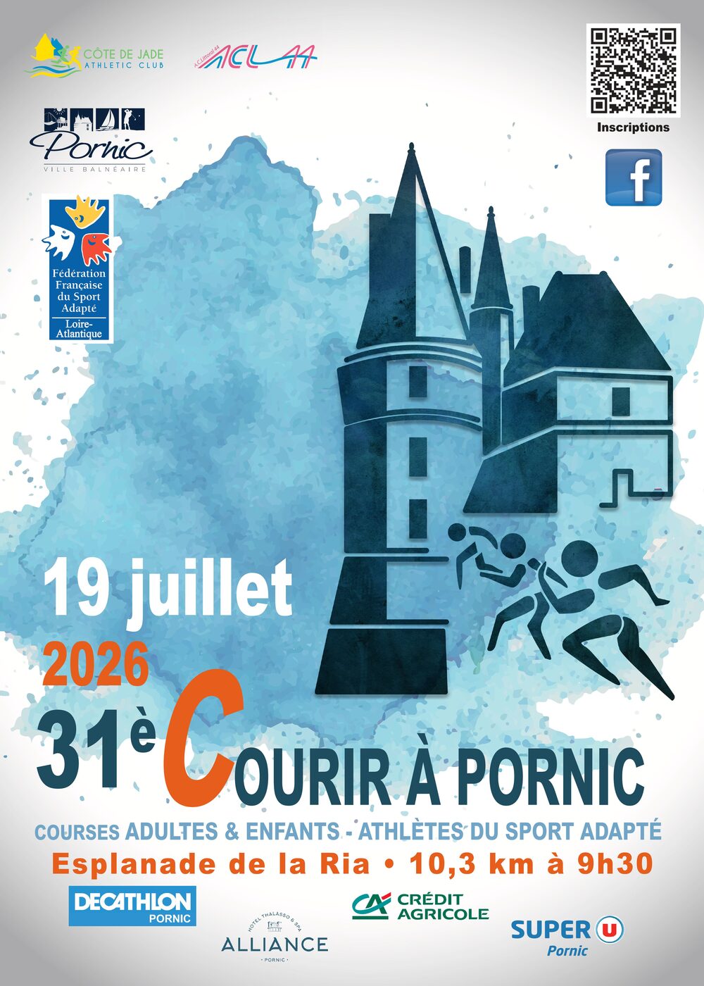 Affiche de la compétition Courir à Pornic
