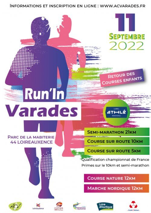 Affiche de la compétition Run'In Varades