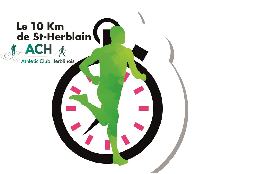 Affiche de la compétition 10 Km de St Herblain