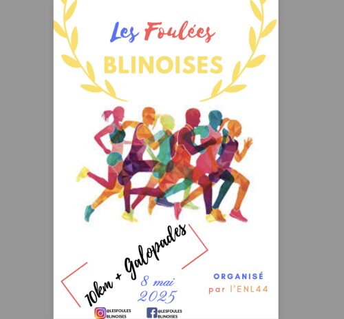 Affiche de la compétition Foulées Blinoises