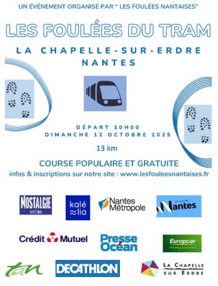 Affiche de la compétition Les Foulées du Tram
