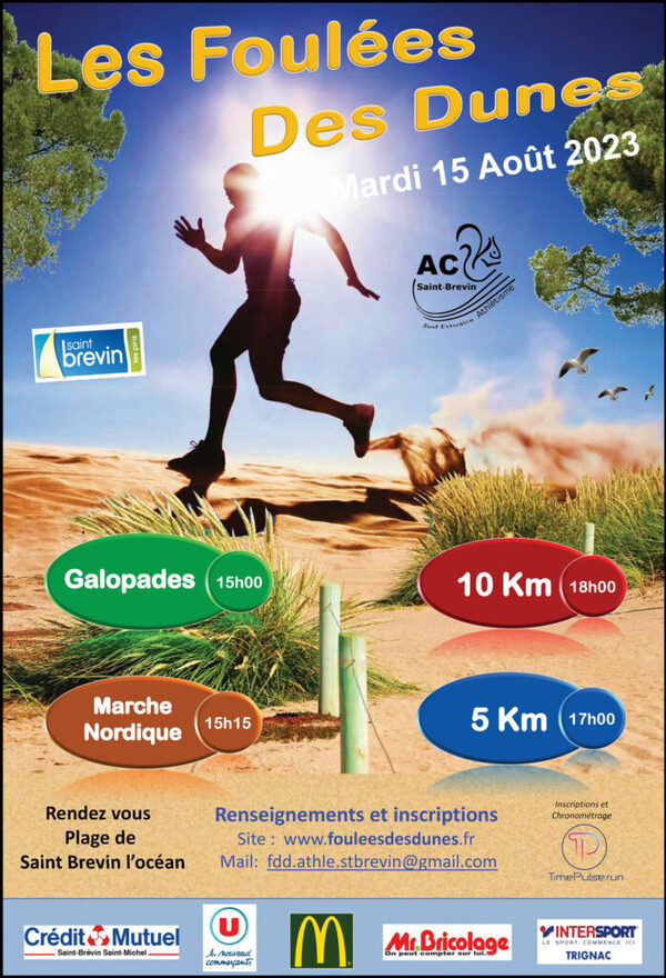 Affiche de la compétition Foulées des Dunes