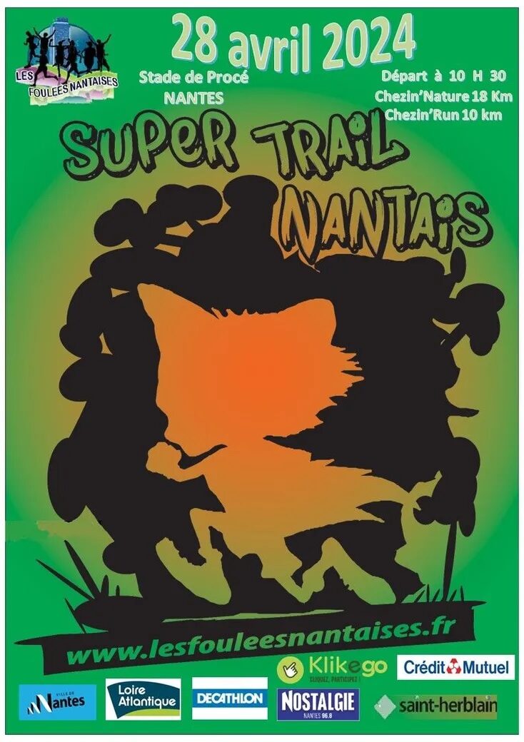 Affiche de la compétition SUPER TRAIL NANTAIS
