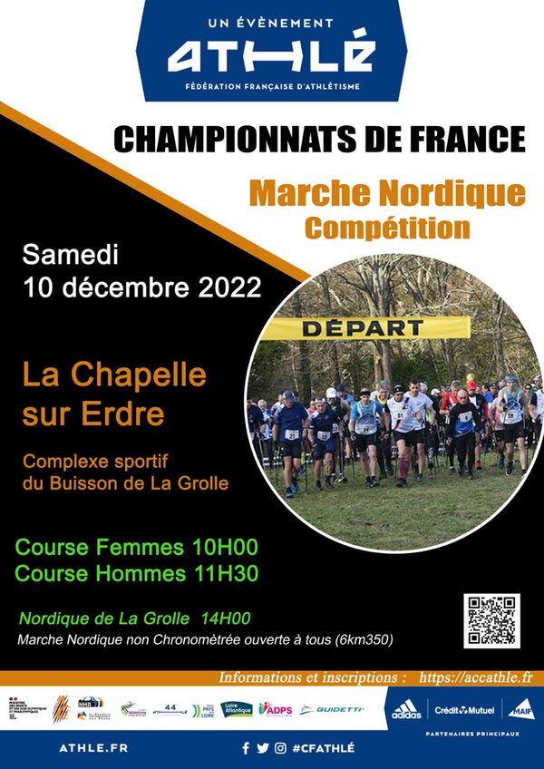Affiche de la compétition Marche Nordique Compétition