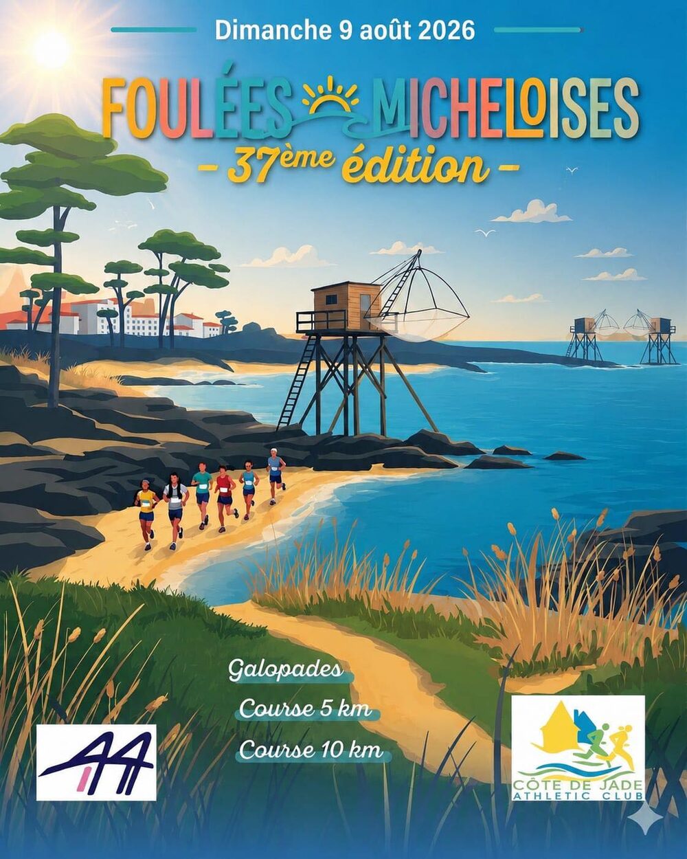 Affiche de la compétition Foulées Micheloises