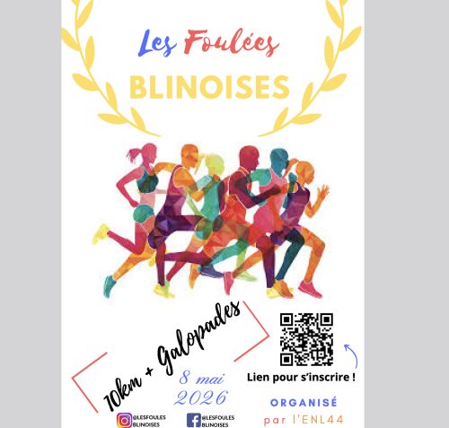 Affiche de la compétition Foulées Blinoises