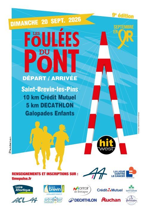 Affiche de la compétition Les foulées du Pont