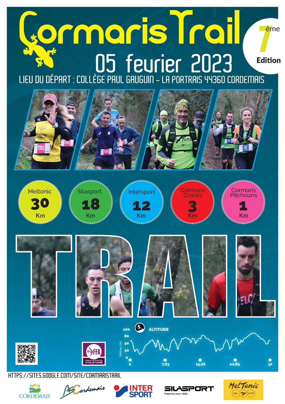 Affiche de la compétition Cormaris Trail