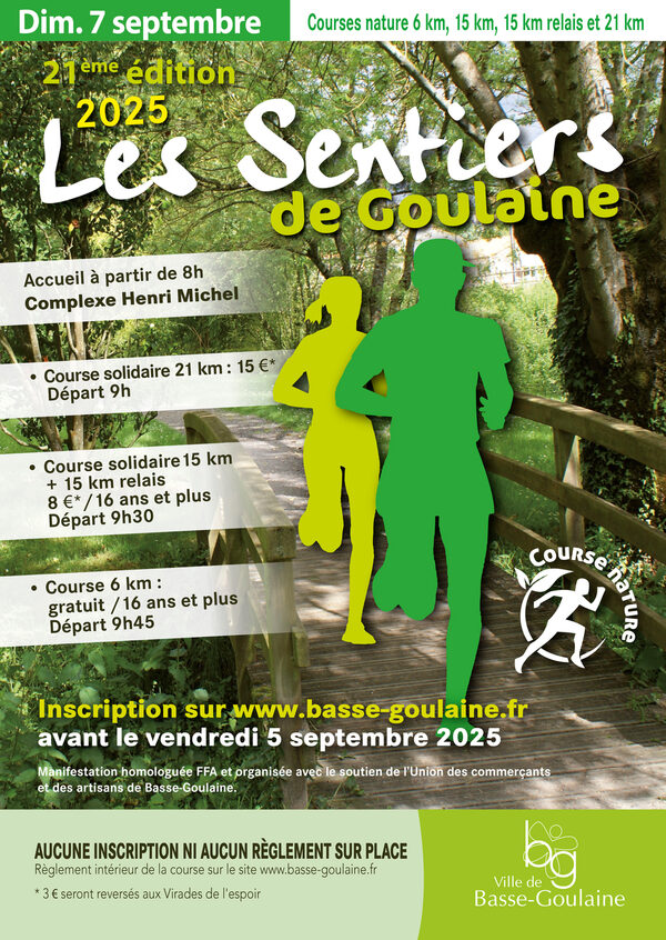 Affiche de la compétition Les Sentiers de Goulaine