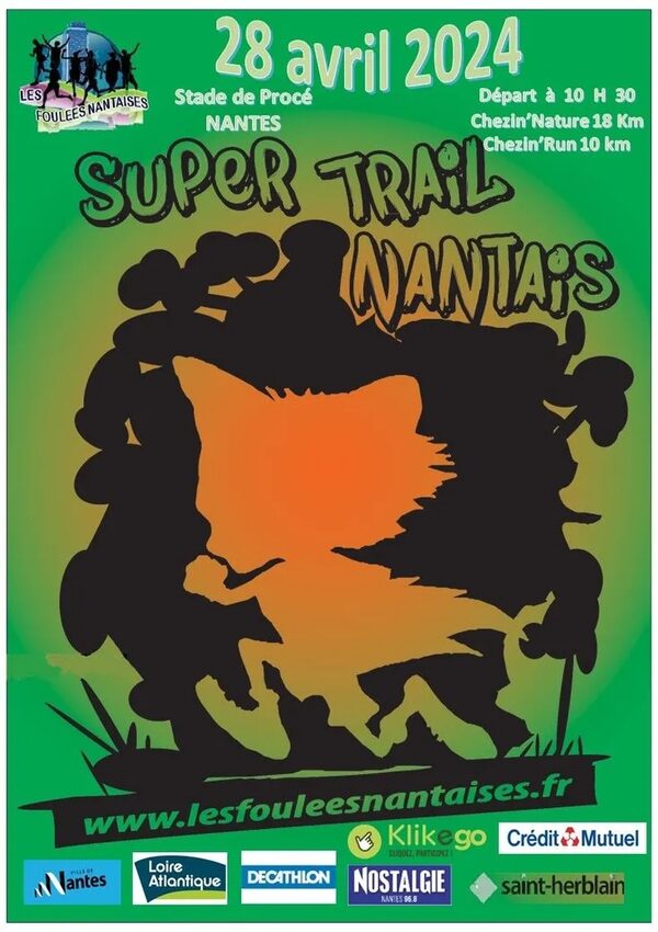 Affiche de la compétition SUPER TRAIL NANTAIS