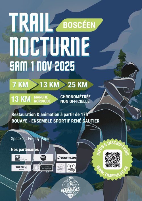 Affiche de la compétition Trail Nocturne Boscéen