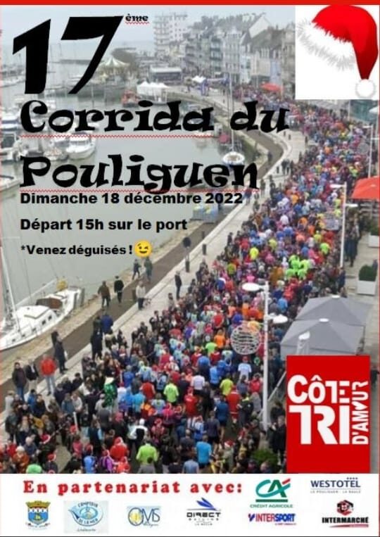 Affiche de la compétition Corrida de Noël du Pouliguen