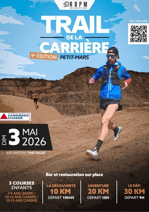 Affiche de la compétition Trail de la Carrière