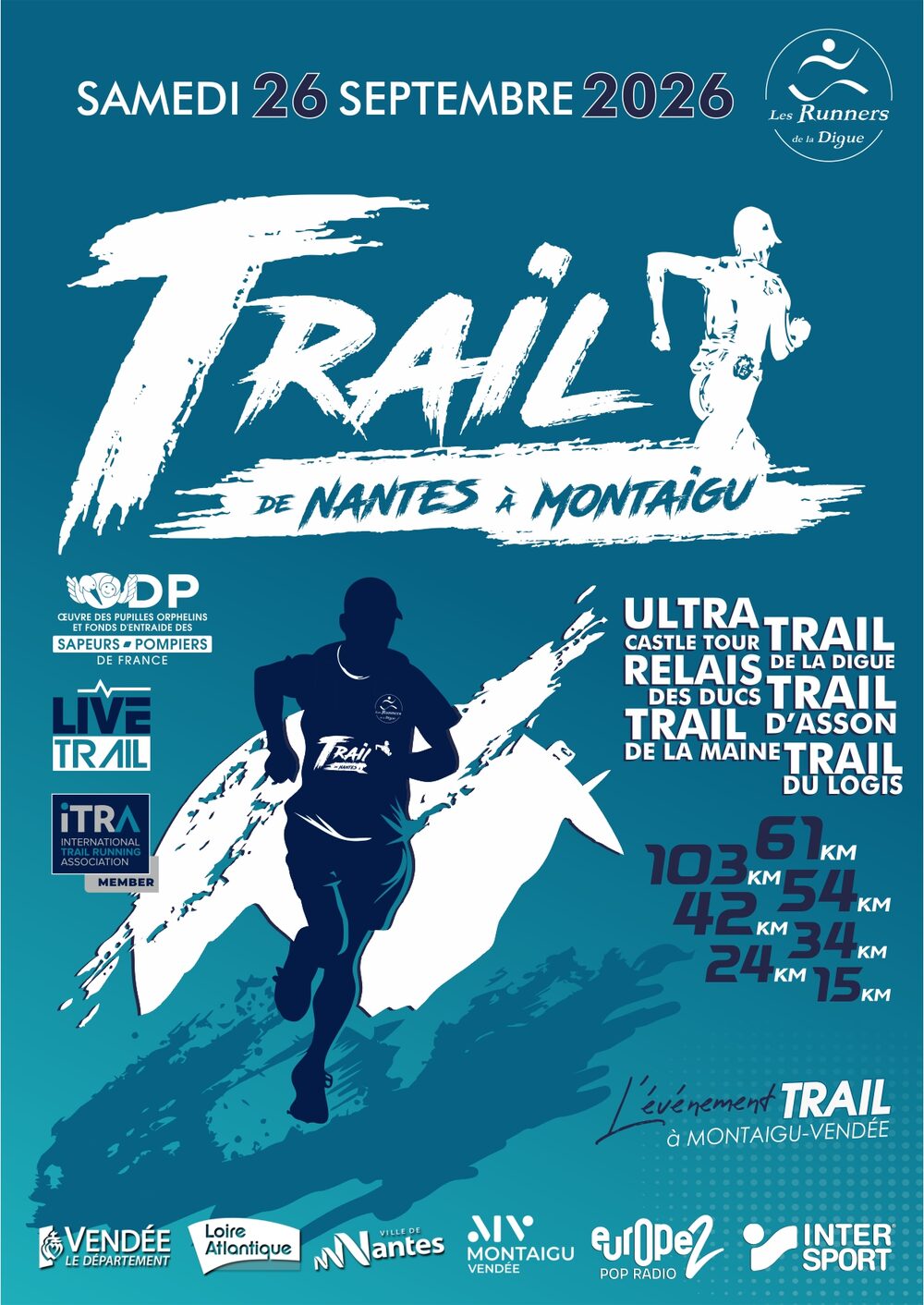 Affiche de la compétition Trail de Nantes à Montaigu