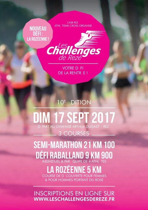 Affiche de la compétition Les Challenges de Rezé