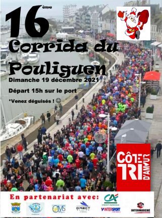 Affiche de la compétition Corrida de Noël du Pouliguen