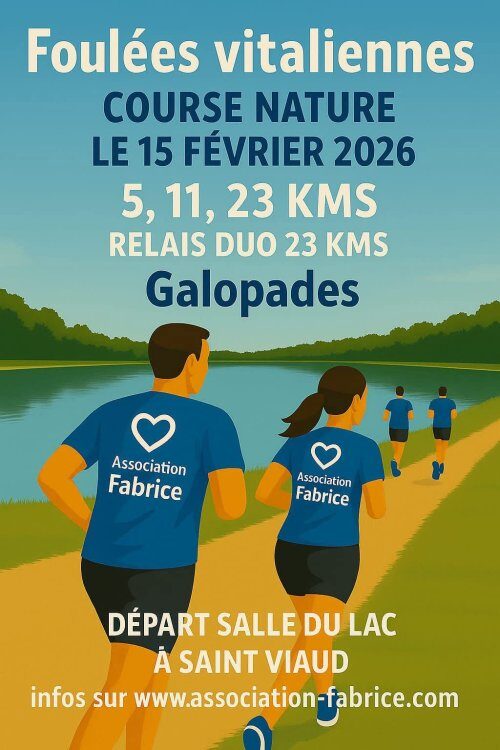 Affiche de la compétition Les Foulées Vitaliennes