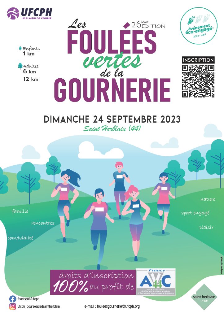 Affiche de la compétition Foulées de la Gournerie