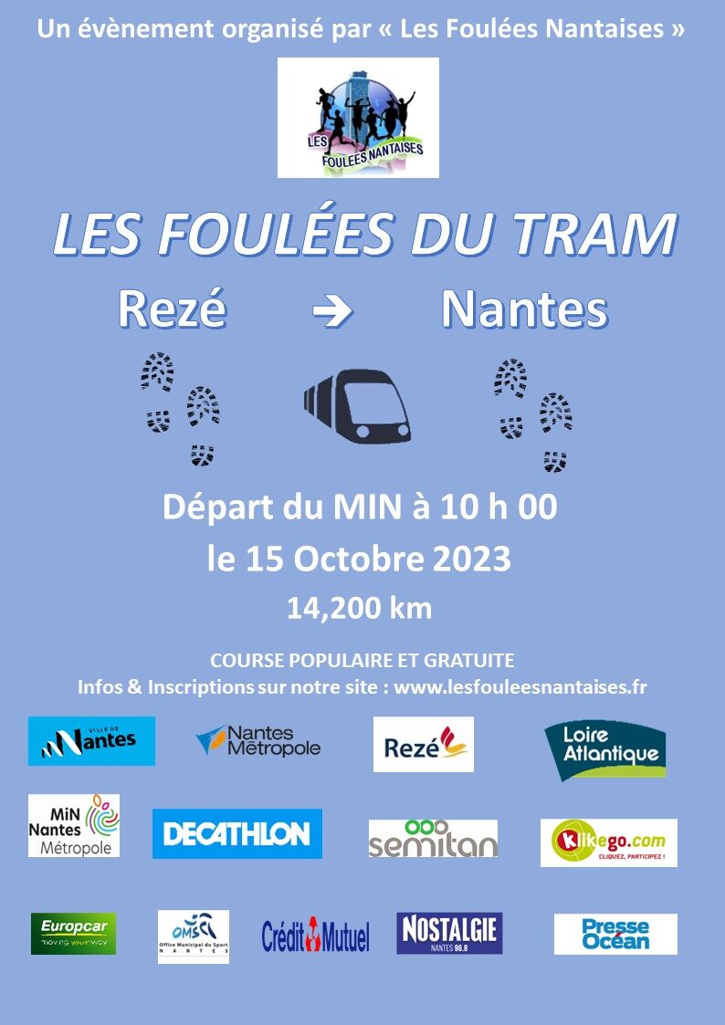 Affiche de la compétition Les Foulées du Tram