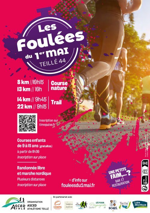 Affiche de la compétition Foulées du 1er mai