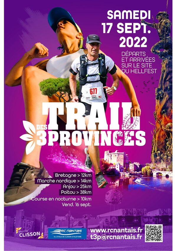 Affiche de la compétition Trail des 3 Provinces