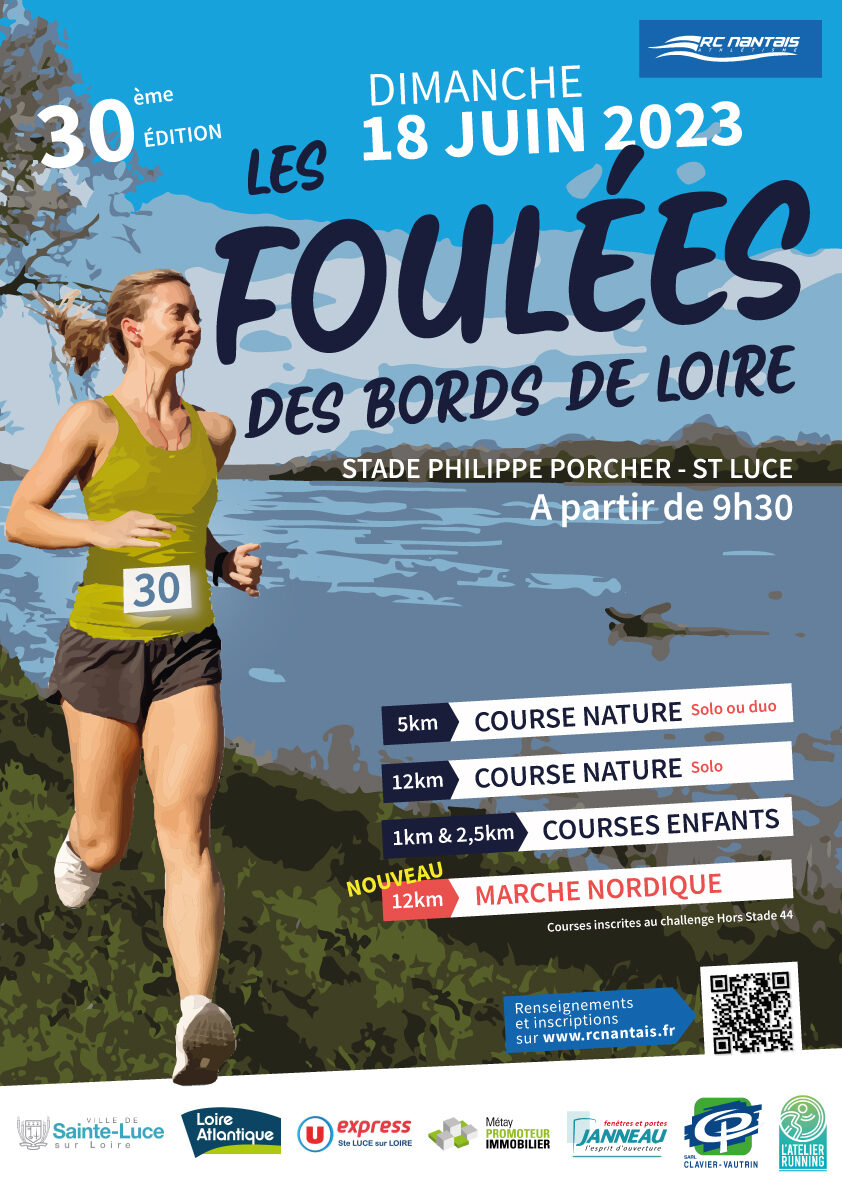 Affiche de la compétition Fouléees des Bords de Loire