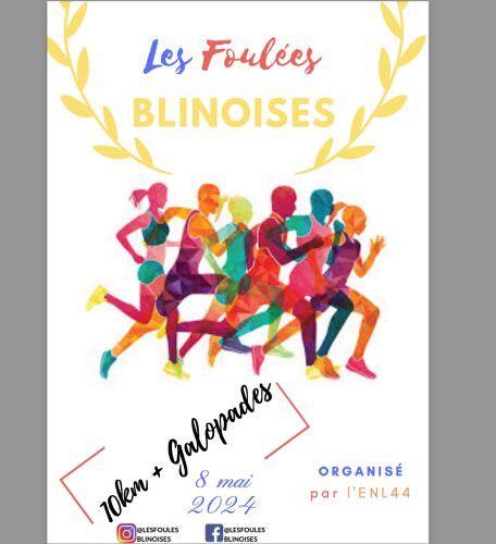 Affiche de la compétition Foulées Blinoises