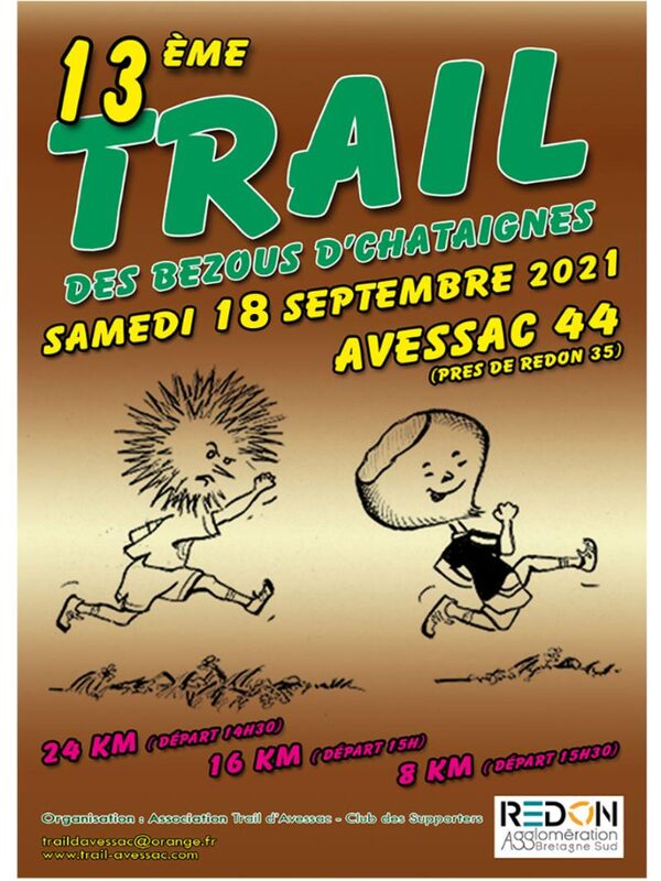 Affiche de la compétition Trail des bézous d'chataignes