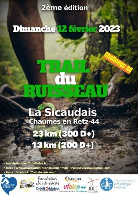 Affiche de la compétition Trail du Ruisseau