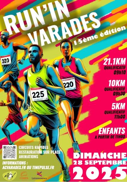 Affiche de la compétition Run'in Varades