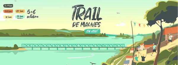 Affiche de la compétition Trail de Mauves en Vert