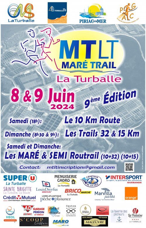 Affiche de la compétition MTLT - Maré Trail La Turballe