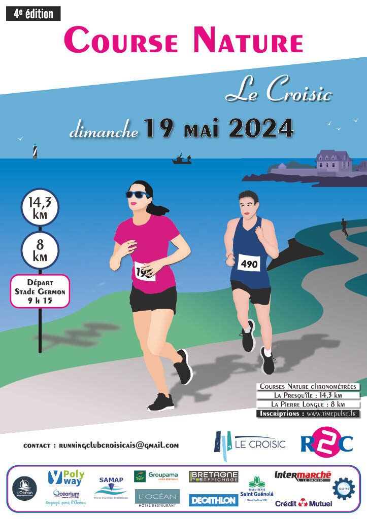 Affiche de la compétition COURSE NATURE DE LA PRESQU'ILE