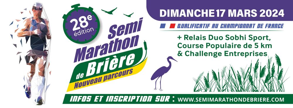 Affiche de la compétition Semi-marathon de Brière