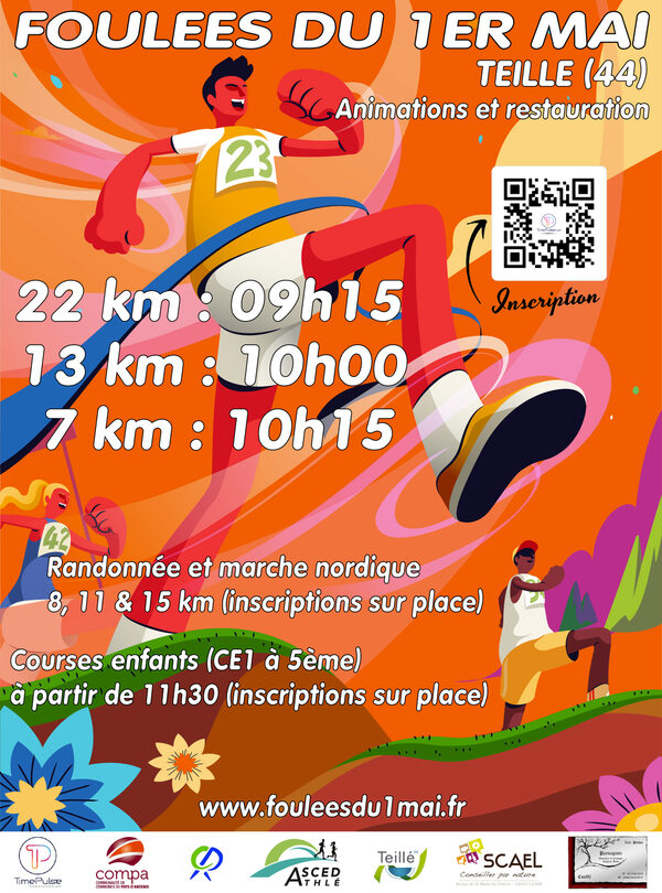 Affiche de la compétition Foulées du 1er mai