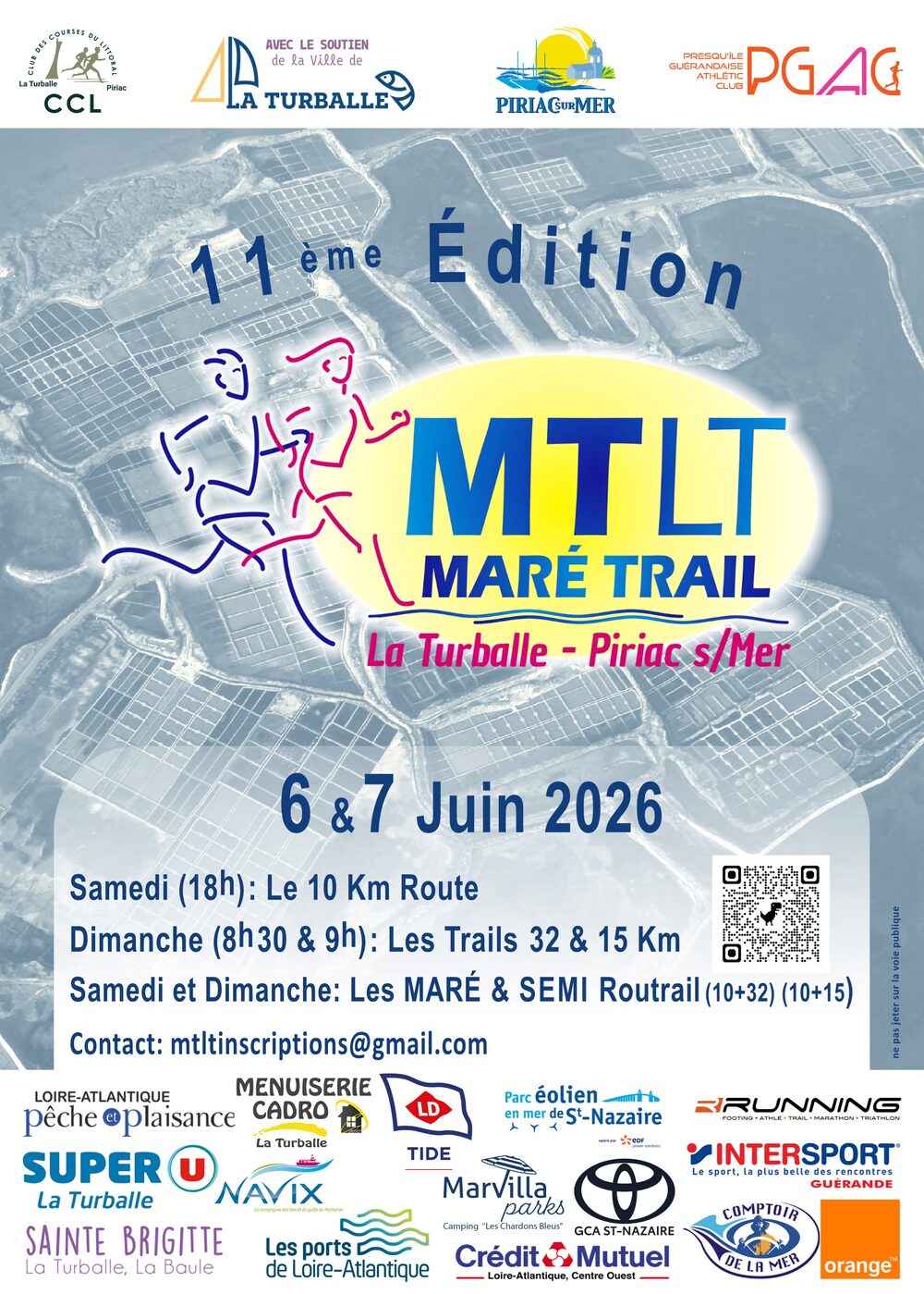 Affiche de la compétition MTLT - Maré Trail La Turballe