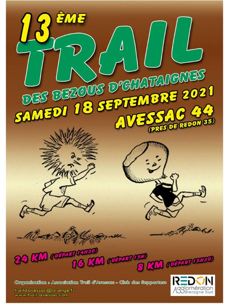 Affiche de la compétition Trail des bézous d'chataignes