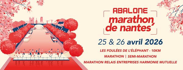 Affiche de la compétition Abalone Marathon de Nantes