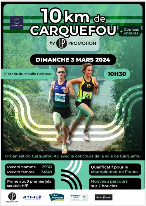 Affiche de la compétition 10km Carquefou