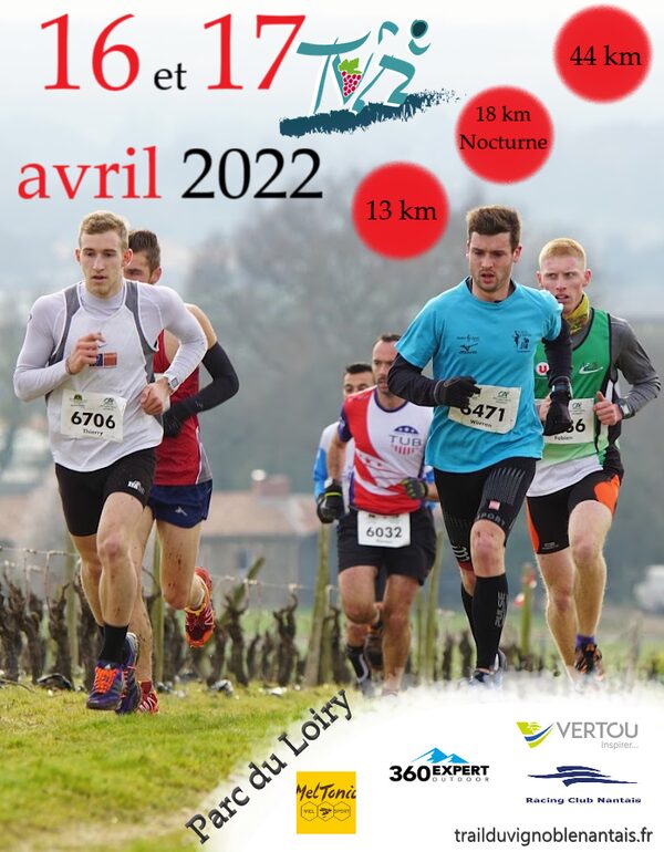 Affiche de la compétition Trail du vignoble nantais
