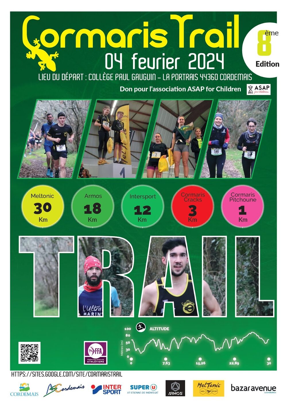 Affiche de la compétition Cormaris Trail