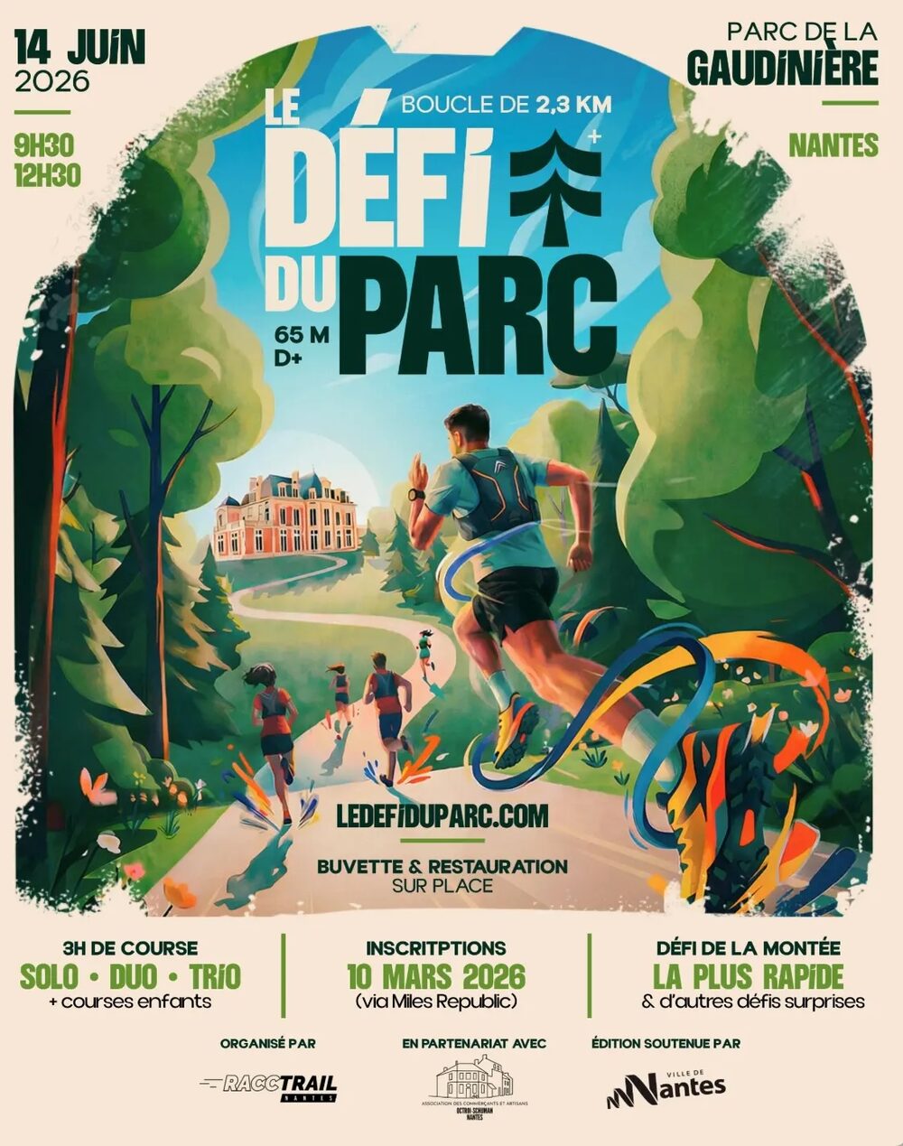 Affiche de la compétition Le défi du Parc