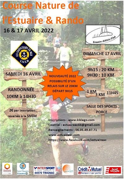 Affiche de la compétition Course Nature de l'Estuaire