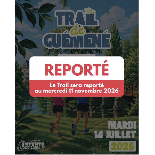 Affiche de la compétition Trail de Guémené